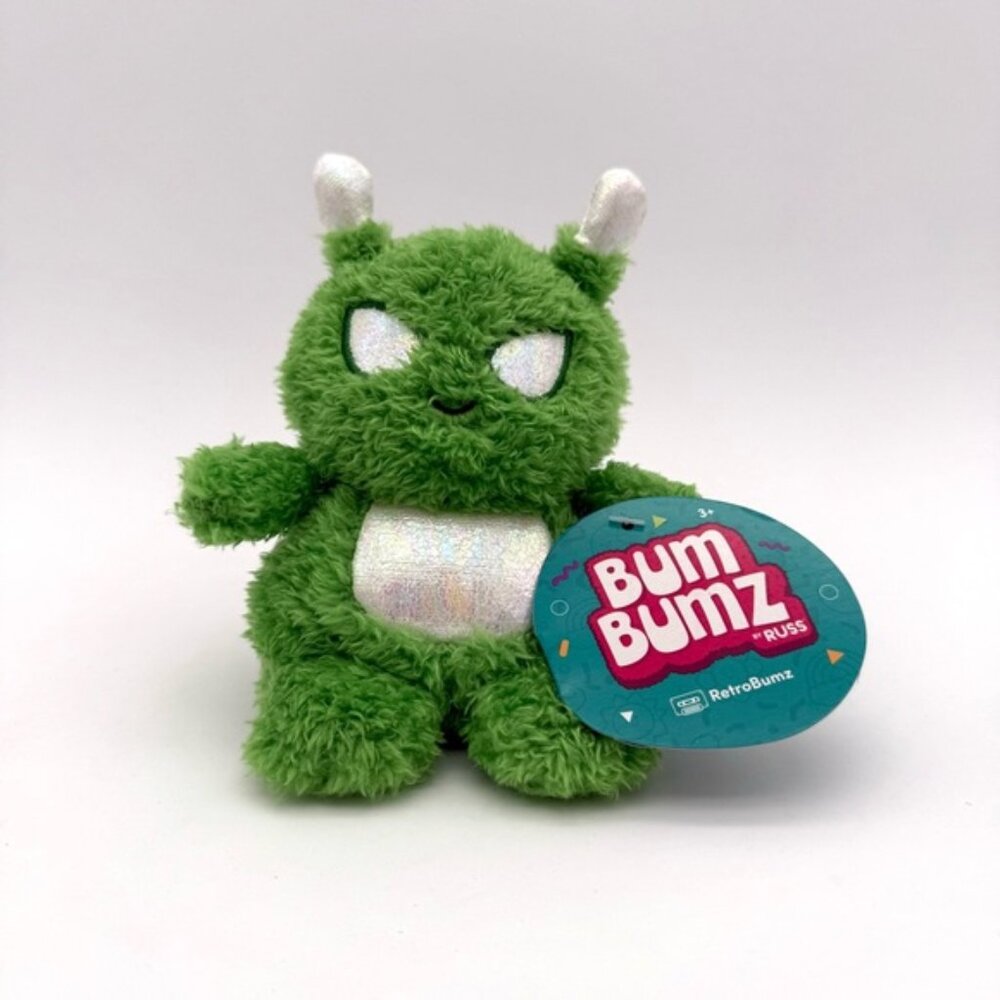 NWT Retro 4" Collectible Bum Bumz Matt Plush Soft Bean Kids Toy